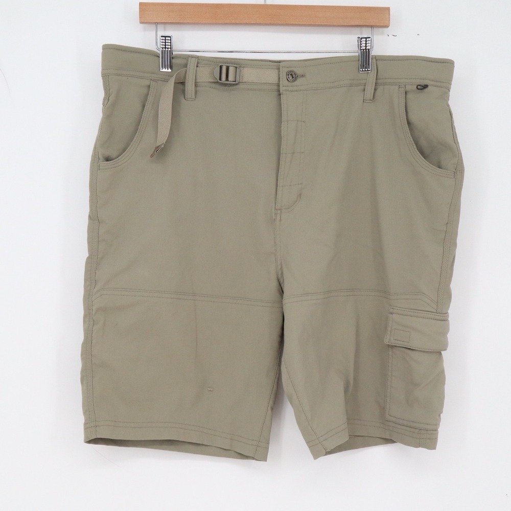Gerry Shorts Mens 40 Explore Khaki Tan Cargo Stretch Outdoor Good